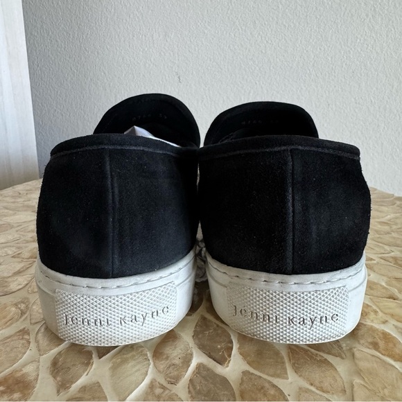 Jenni Kayne Black Slip- Ons Lounger Suede Sneakers Size 39 - Picture 2 of 11